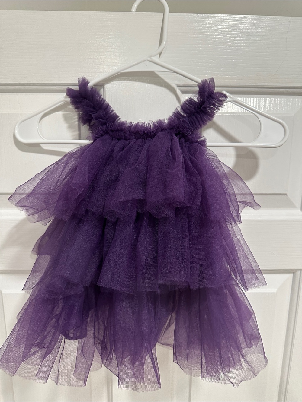 Purple Layered Tulle Dress - Baby/Toddler